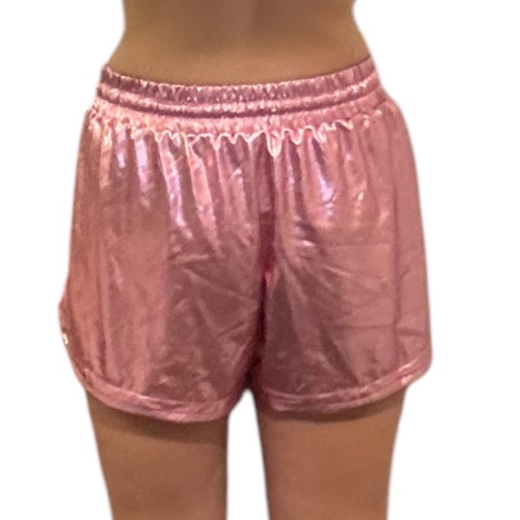 Metallic Pink Shorts - Picture 6 of 6